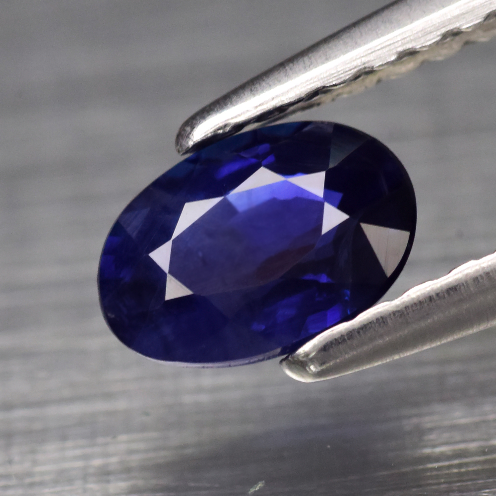 Genuine Blue Sapphire .63ct 6.0 x 4.0 x 2.8mm Oval SI1 Clarity from ...